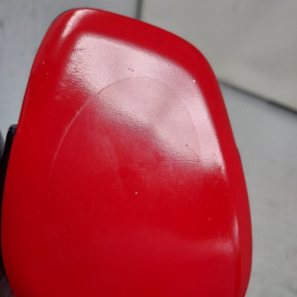 Christian Louboutin Black Condora Leather Heel Sandal - Picture 10 of 13